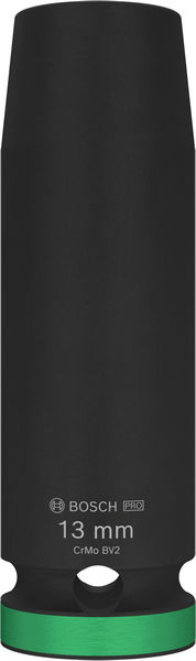 Bosch PRO Impact Socket, 1/2", 13 mm, tief