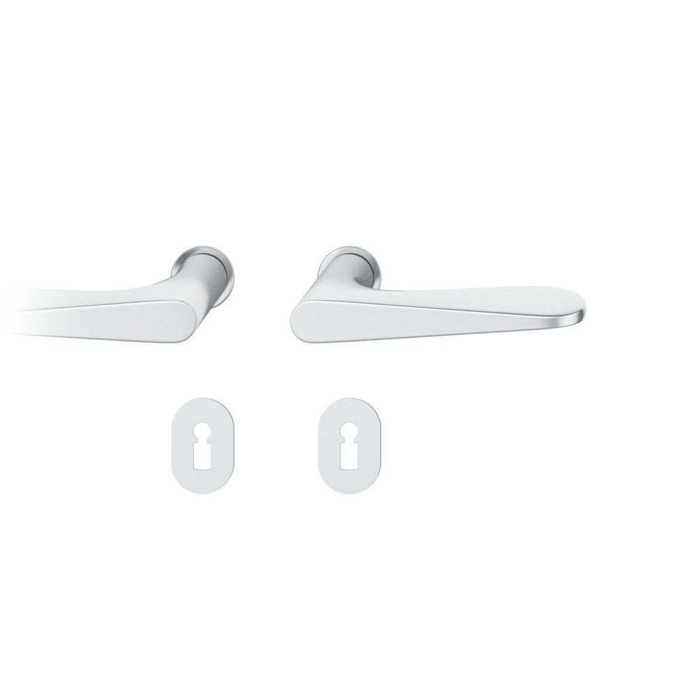 FSB Steckgriff-Drückergarnitur mit Rosetten 15 1144, rund, VK 8 mm, Edelstahl