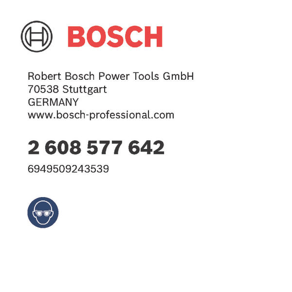 Digitale GPSR-Kennzeichnung, image, ID card, Bosch, Kontakt, Etikett