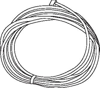 draht, Spule, Kabel, aufgerollt, elektrisch