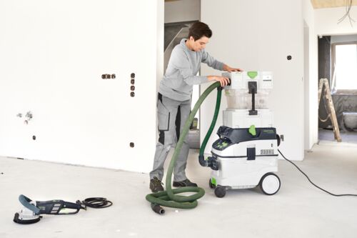 Anwendungsbild Absaugmobil CLEANTEC CTM 36 E AC RENOFIX