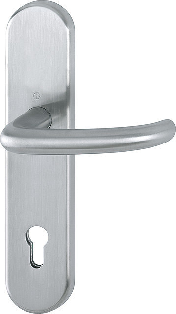 HOPPE Drücker-Halbgarnitur San Francisco mit Langschild E1301F/3310, 10/92 mm, Edelstahl