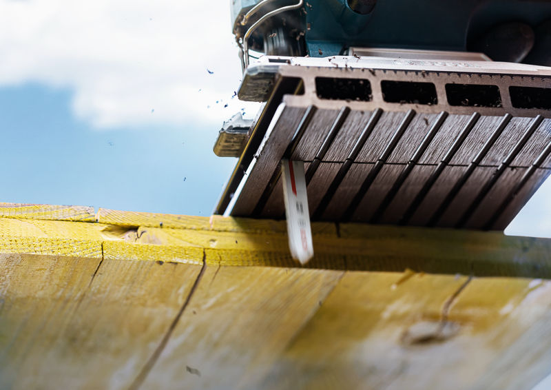 Detailbild, Säge, Kreissäge, Holzbau, Holzarbeiten, Werkzeug