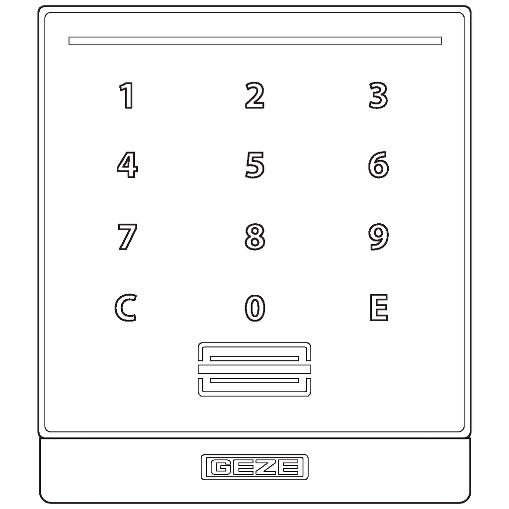 Strichzeichnung, Text