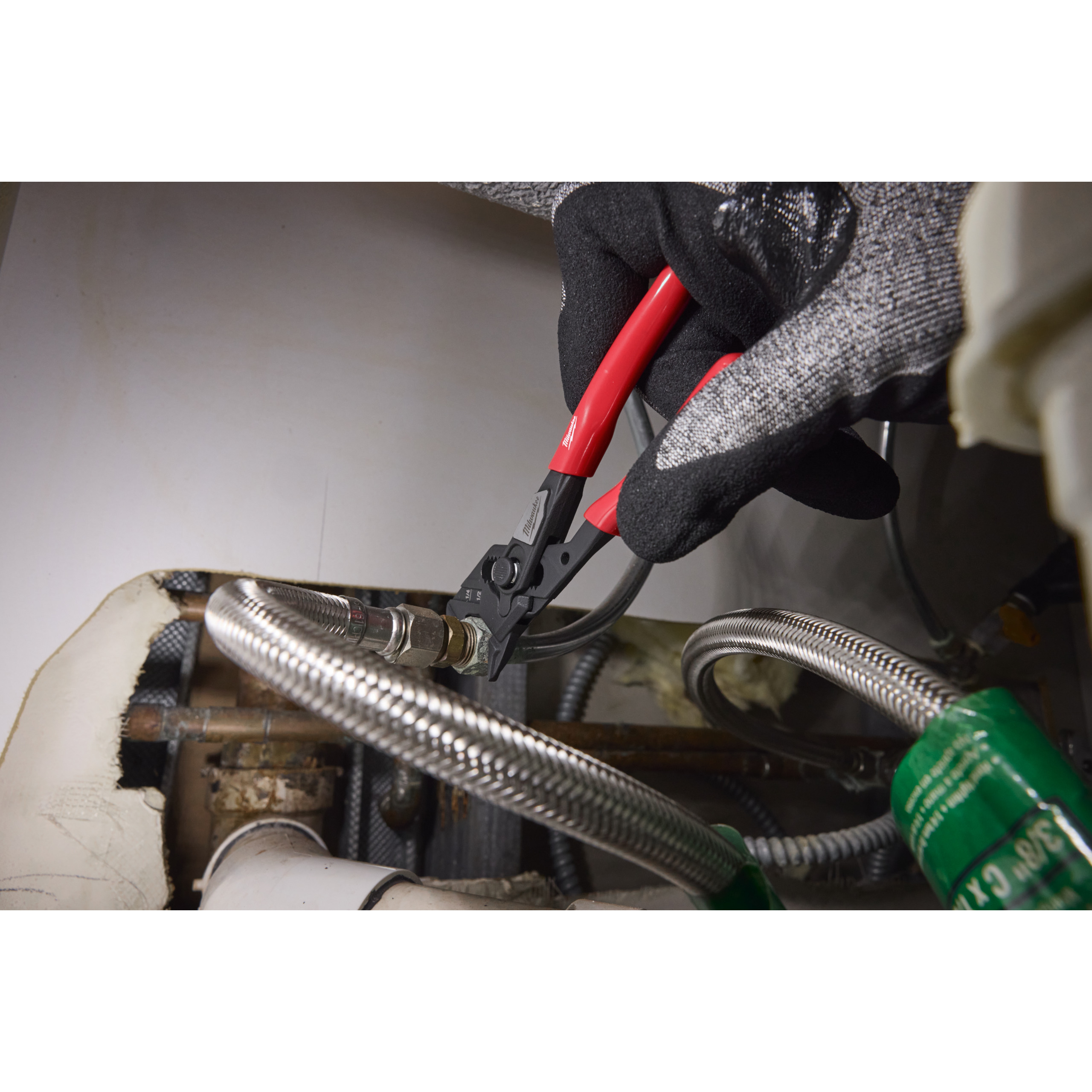 Milwaukee 2-teilig, 180 mm & 250 mm Zangenschlüssel-Set