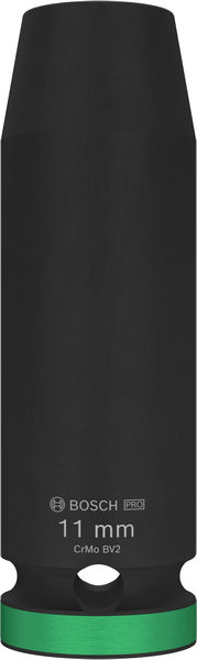 Bosch PRO Impact Socket, 1/2", 11 mm, tief