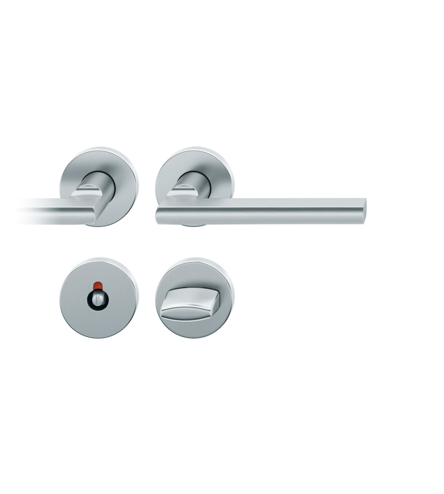 FSB Drückergarnitur mit Rosetten 72 1035, rund, mit Nocken, VK 8, AGL3, Edelstahl