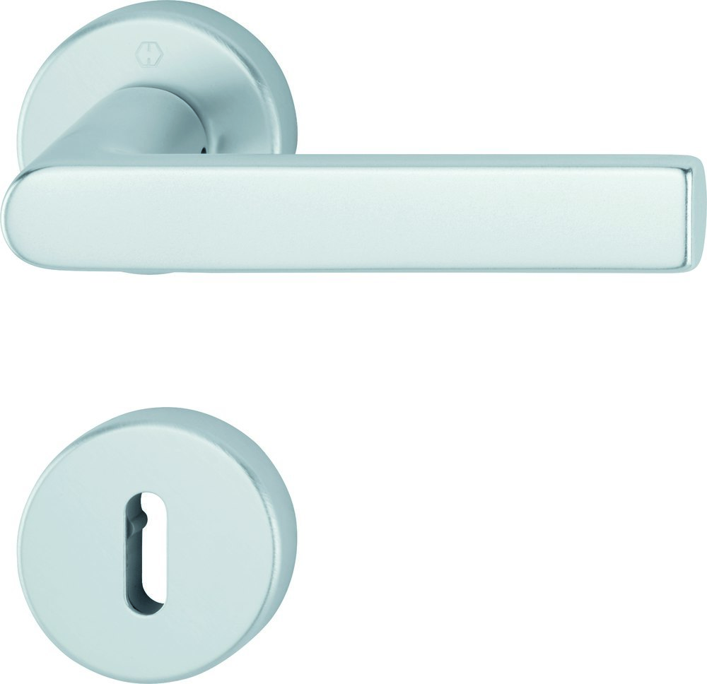 Türdriegel, Türgriff, Klinkenverschluss, Türdrücker-Set, Material: Metall