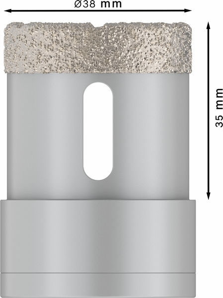 Bosch PRO Core Cutter dry X-Lock, 38 x 35 mm