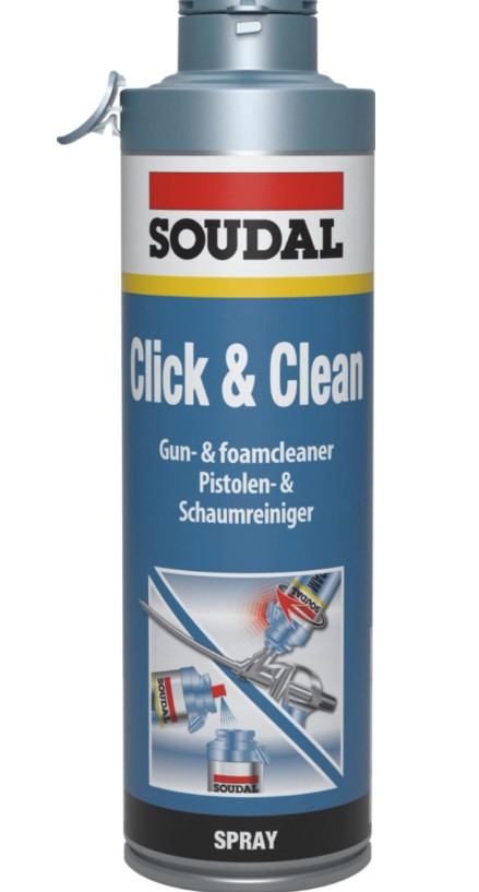 Schaumreiniger, Sprühdose, Pistolenreiniger, blau-silbern, Click-&-Clean-System