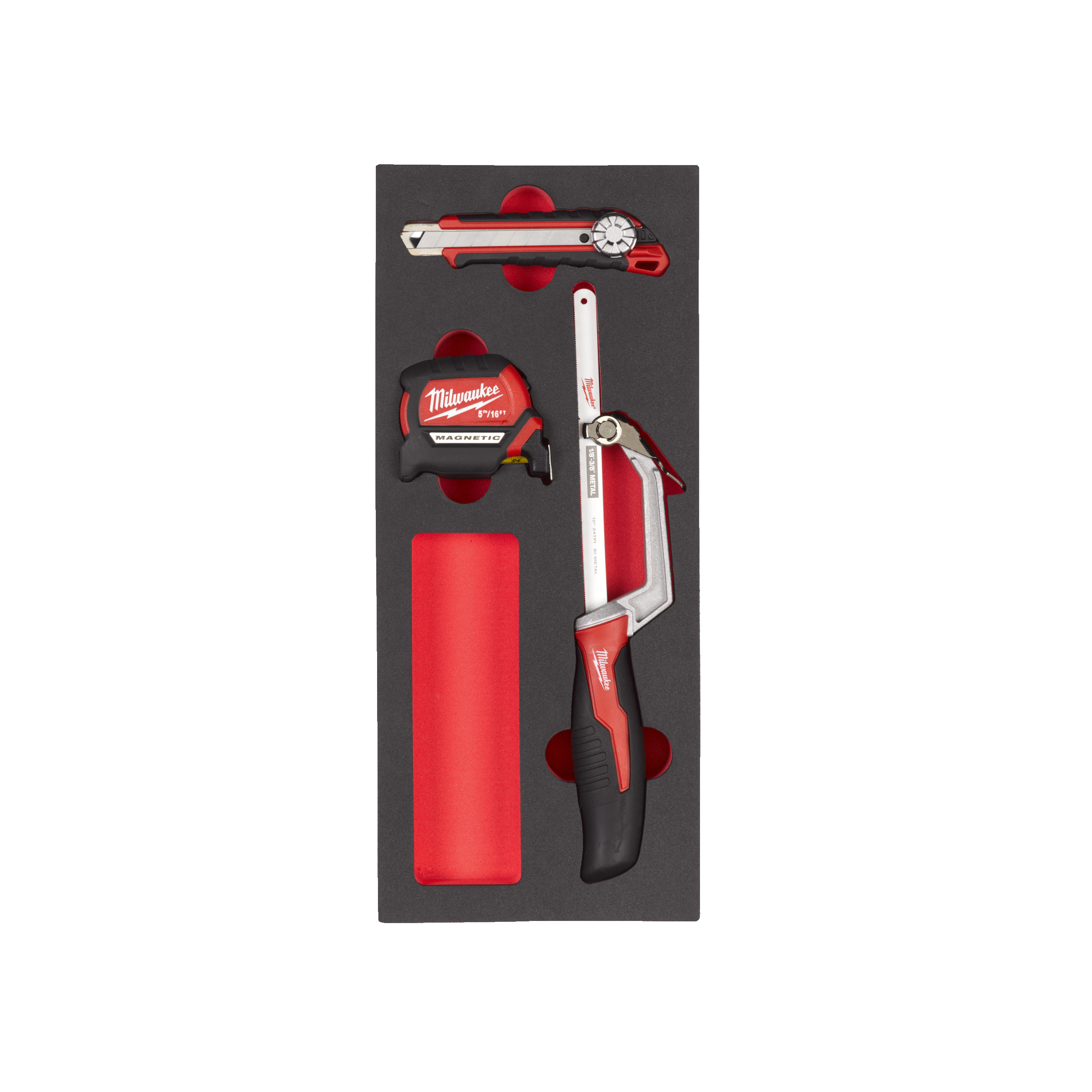 Milwaukee Einlage 3-teilige für Werkstattwagen 78 cm Messen und Schneiden