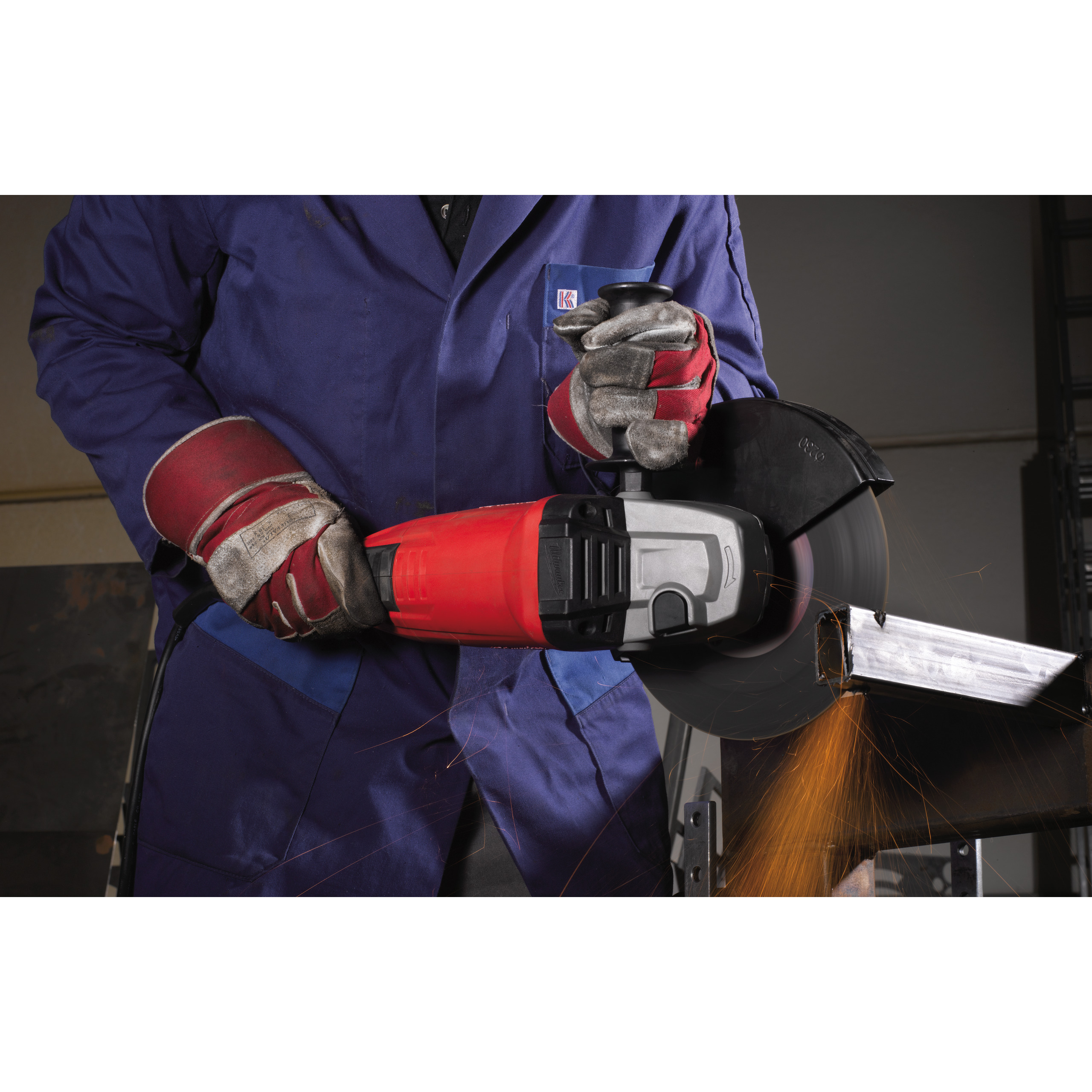 Milwaukee Winkelschleifer mit Totmannschalter AG22-180/DMS