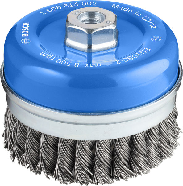 Bosch PRO Metal heavy Topfbürste, 100 x 0,8 mm, Gewinde