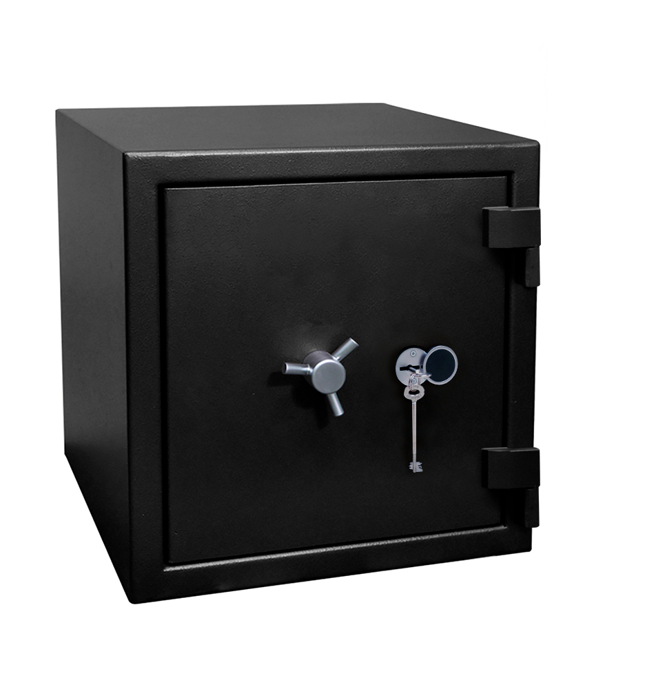 Safe, Sicherheitsschrank, Pulverbeschichtet, Verschlussmechanismus, Schlüsselschloss
