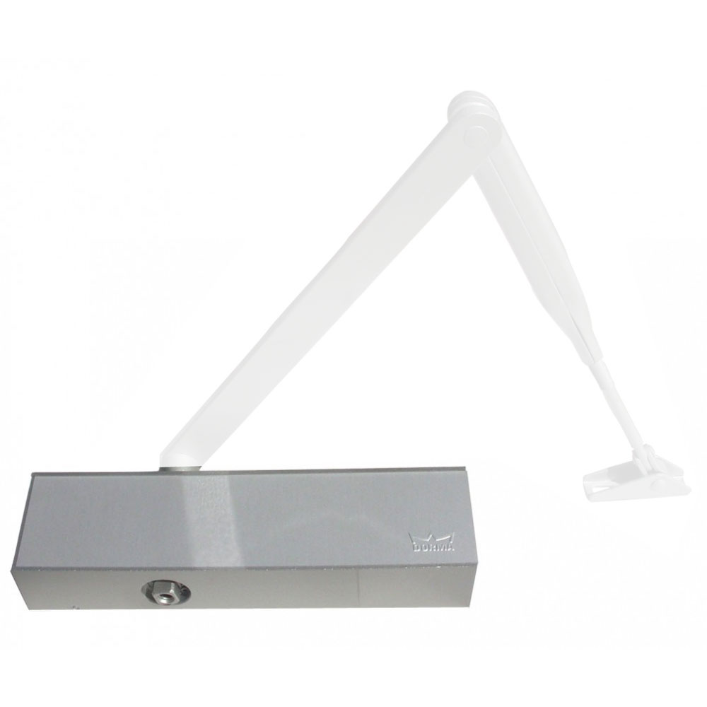 Oben-Türschließer DORMA TS 83, ohne Gestänge, Aluminium Oben-Türschließer DORMA TS 83, ohne Gestänge, Aluminium