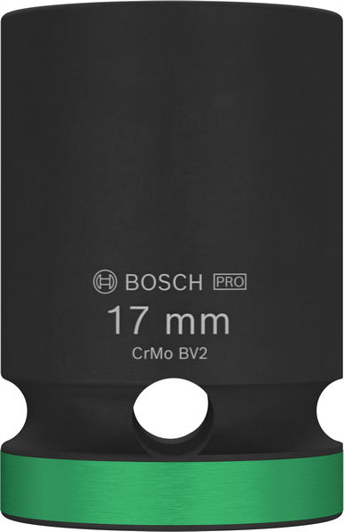 Bosch PRO Impact Socket, 1/2", 17 mm, Standard