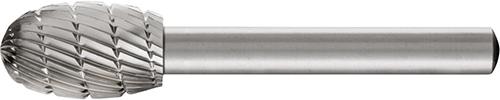 HSS-Frässtift, 6-mm-Schaft-Ø, Tropfenform O, Zahnung 3