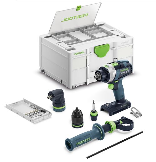 Artikelhauptbild Akku-Schlagbohrschrauber QUADRIVE TPC 18/4 I-Basic-Set