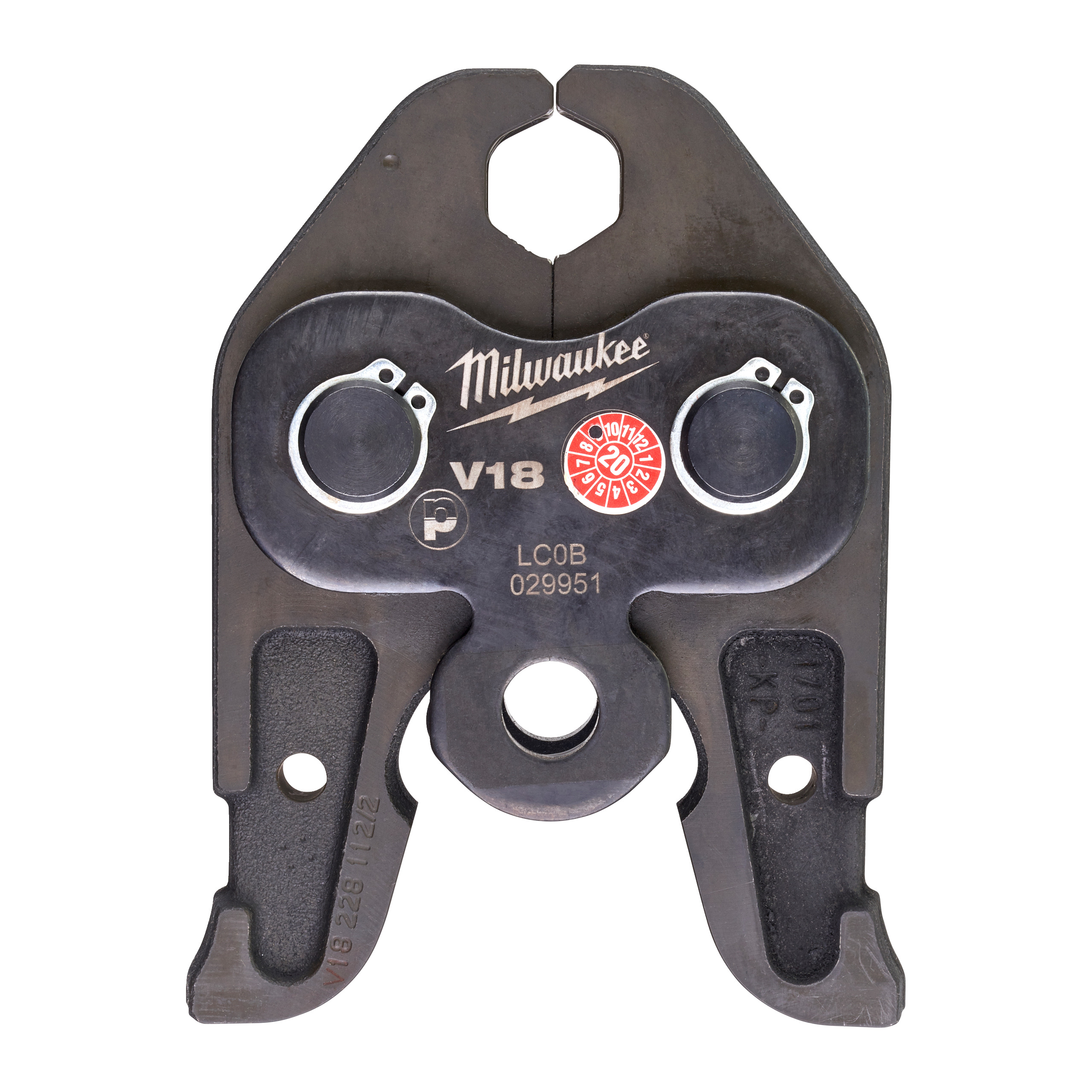 Milwaukee Pressbacke Nennweite V18 für 18 V Presswerkzeug J18-V18