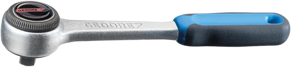 GEDORE Umschaltknarre  1/4" 72Zähne 129mm 2093U-3