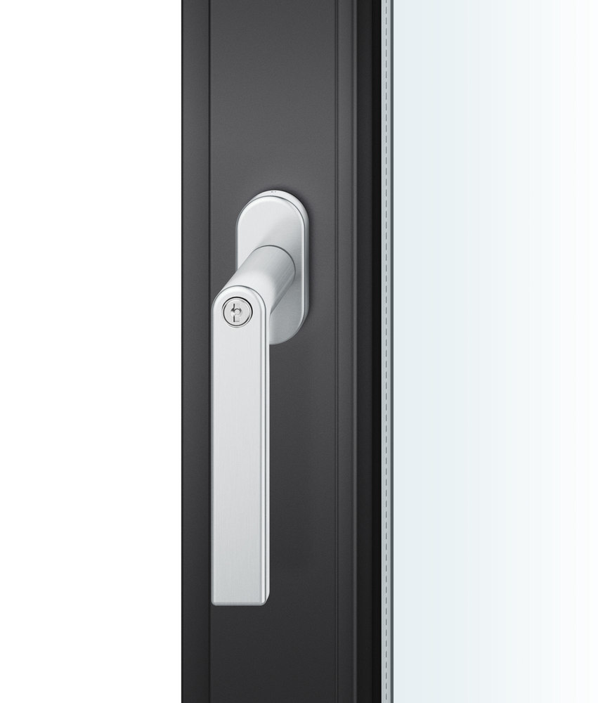 Türgriff, Fenstergriff, Metall, lackiert, Türklinke