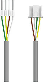 Kabel, Netzwerkkabel, RJ45, 4-Paar, Schirmung
