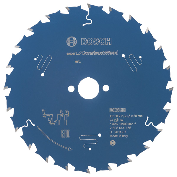 Bosch Kreissägeblatt Expert for Construct Wood