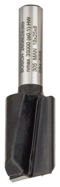 Bosch Nutfräser, 8 mm, D1 18 mm, L 24,6 mm, G 56 mm