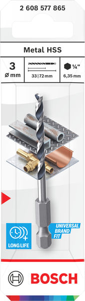 Produktbild Verpackung, metallbohrer, HSS-Bohrer, Bohrer-Set, Schneidwerkzeug, (not shown)