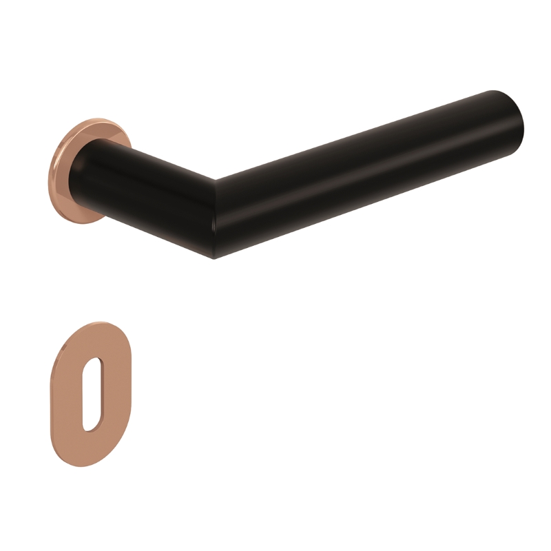 Produktbild HEWI Mini Drückergarnitur Modell 162 Matt Zweifarbig