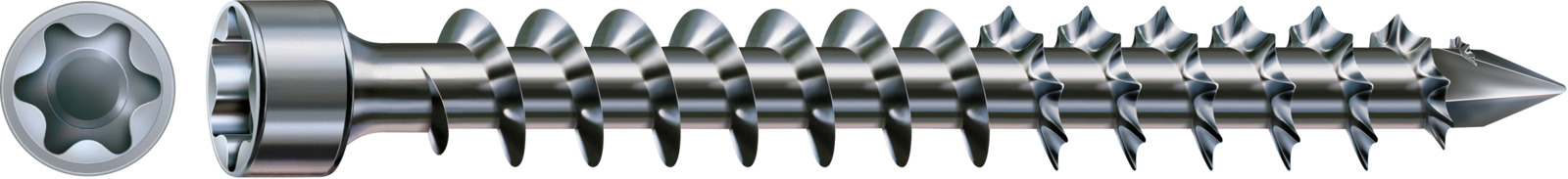 Artikelhauptbild SPAX Holzbauschraube WIROX - Vollgewinde, Zylinderkopf, T-STAR plus, CUT-Spitze, WIROX