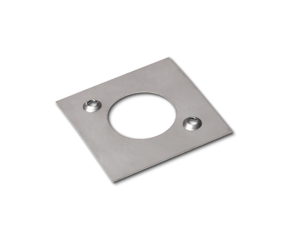 Deckplatte DORMA 7470, Edelstahl