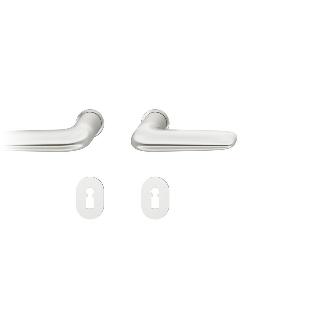 FSB Steckgriff-Drückergarnitur mit Rosetten 15 1291, rund, VK 8 mm, Aluminium