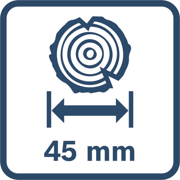 Symbol, holz, ringen, 45 mm, Durchmesser, loch