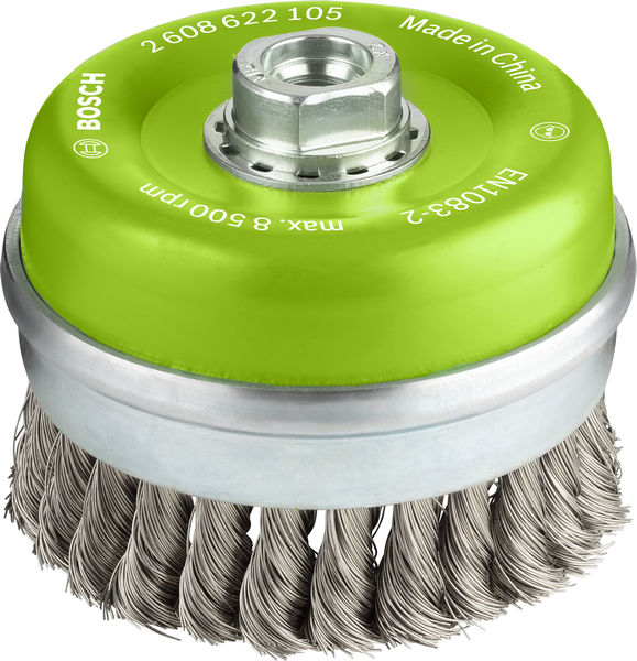 Bosch PRO Stainless Steel heavy Topfbürste, 100 x 0,35 mm, Gewinde