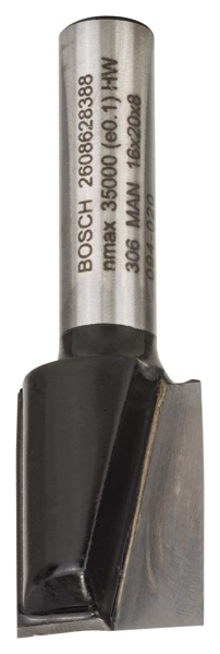 Bosch Nutfräser, 8 mm, D1 16 mm, L 19,6 mm, G 51 mm