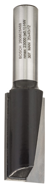 Bosch Nutfräser, 12 mm, D1 20 mm, L 40 mm, G 81 mm