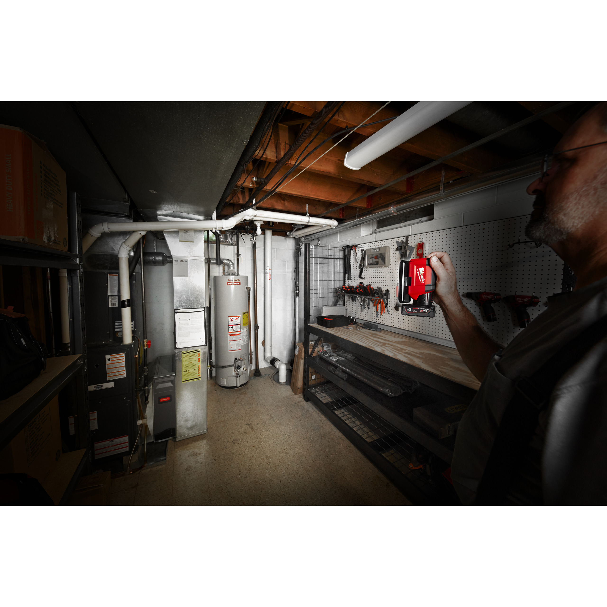 Milwaukee Akku-Strahler M12 Akku-Leuchte M12PAL-0