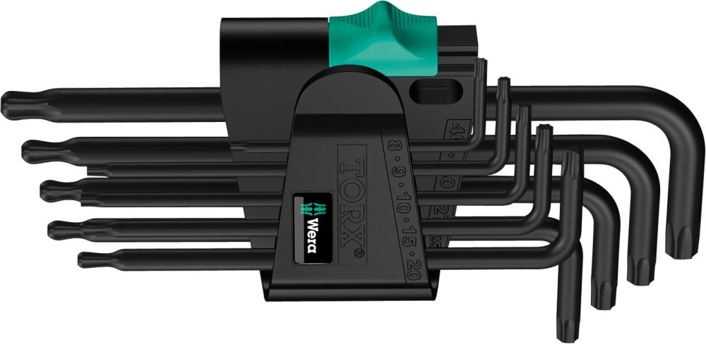 WERA Winkelschraubendreher-Satz  967PKL/9 Torx