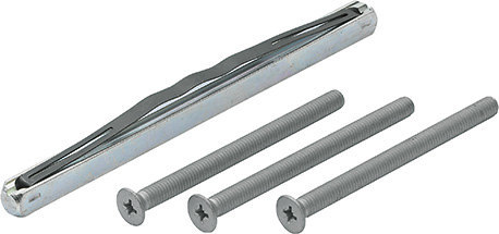 HOPPE Befestigungsset für Profiltür-(Schutz-)Türgriffgarnituren ES1 (Griff/Griff), VK 8 mm