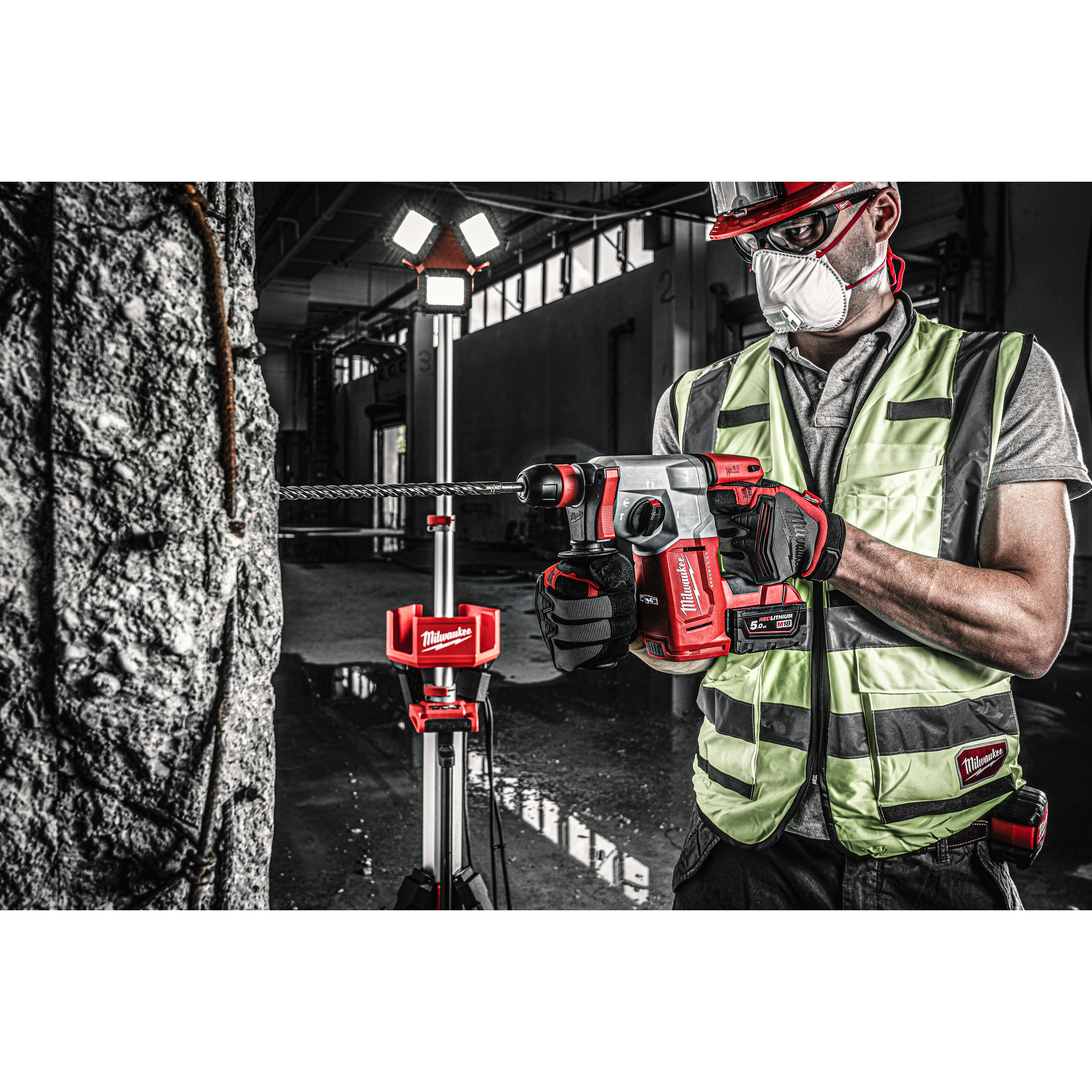 Milwaukee Akku-Kombihammer M18 M18BLHX-502X