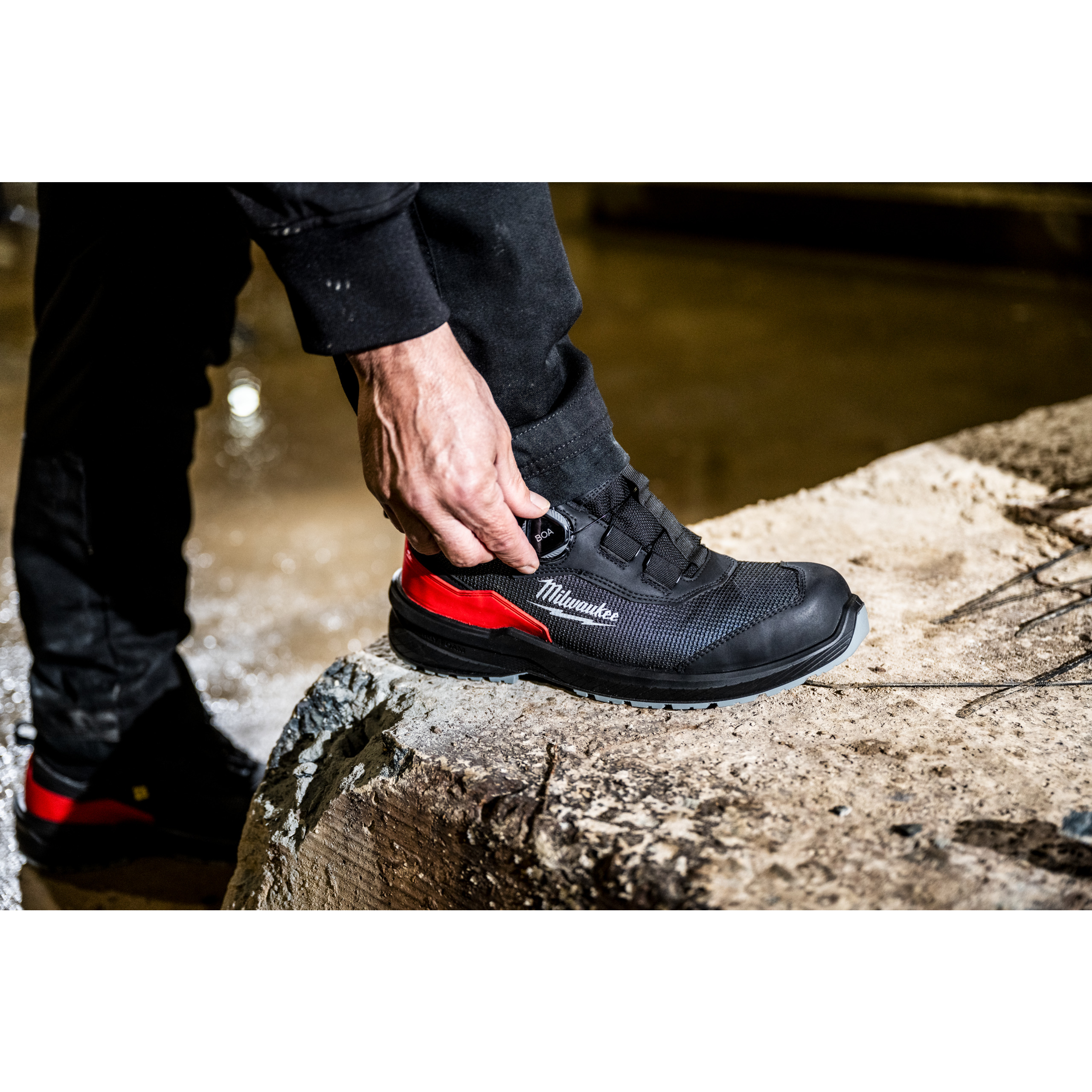 Milwaukee Sicherheits-Stiefel BOA Größe 36 FLEXTRED S1PS schwarz
