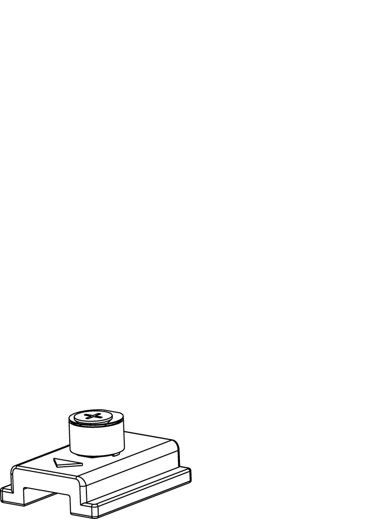 GEZE Riegelstück F 1200