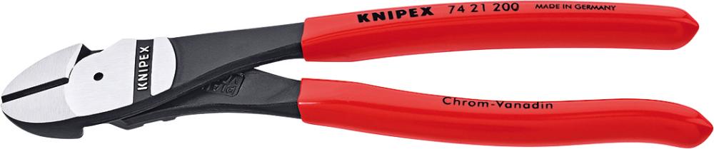 KNIPEX Kraft-Seitenschneider  mitKunststoff-Griffen 200mm
