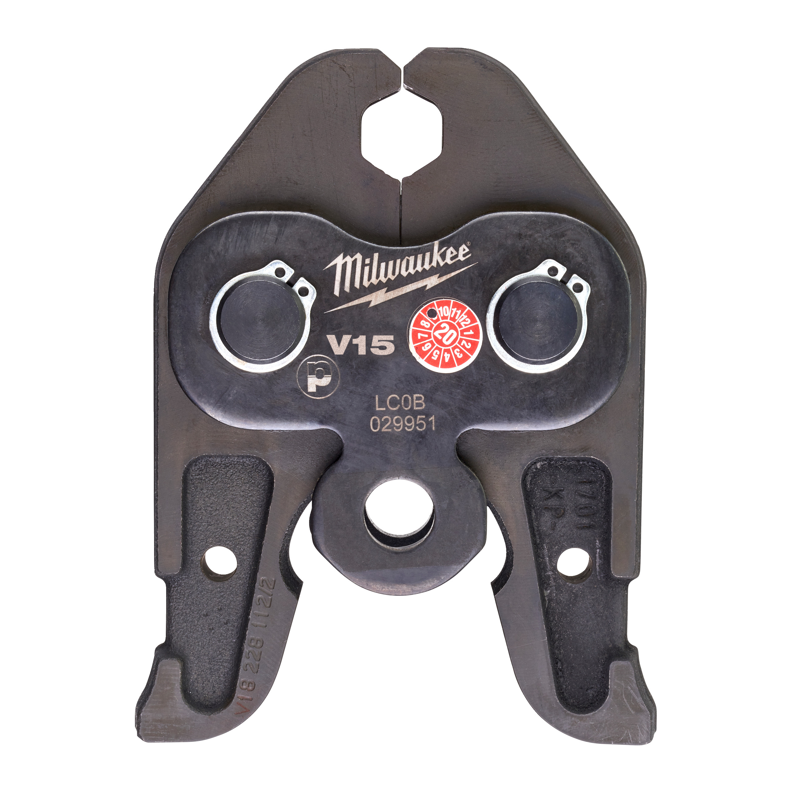 Milwaukee Pressbacke Nennweite V15 für 18 V Presswerkzeug J18-V15