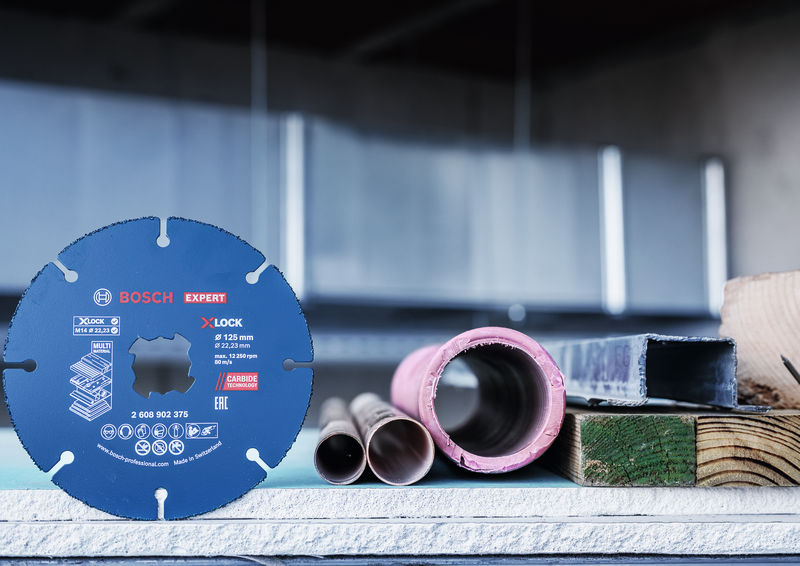 Detailbild, durchmesser 125mm, Trennscheibe, Karbide, blau, Werkzeugzubehör