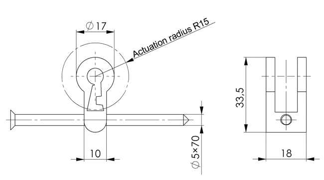 cylinder lock, cam lock, drawer lock, locking mechanism, mounting hardware