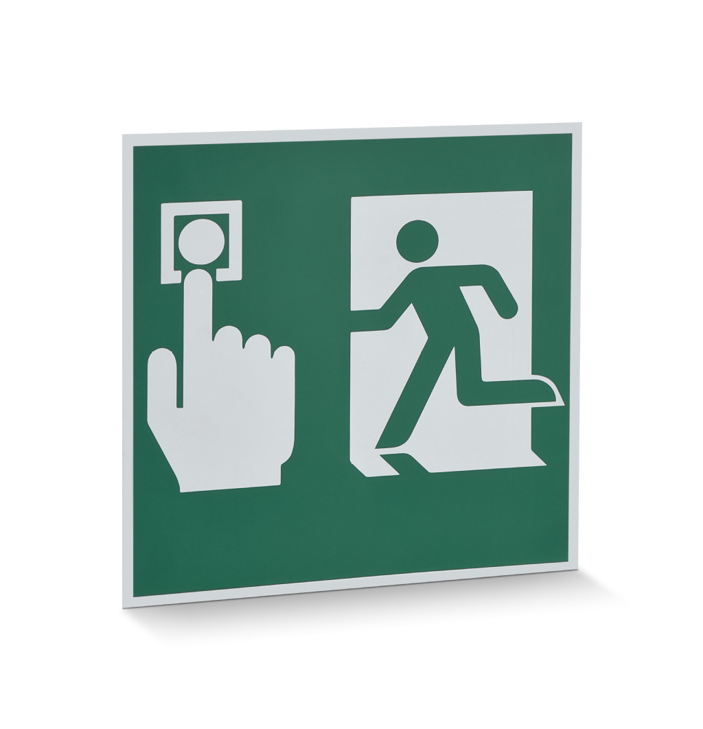 Hauptproduktaufnahme, Schild, Symbol