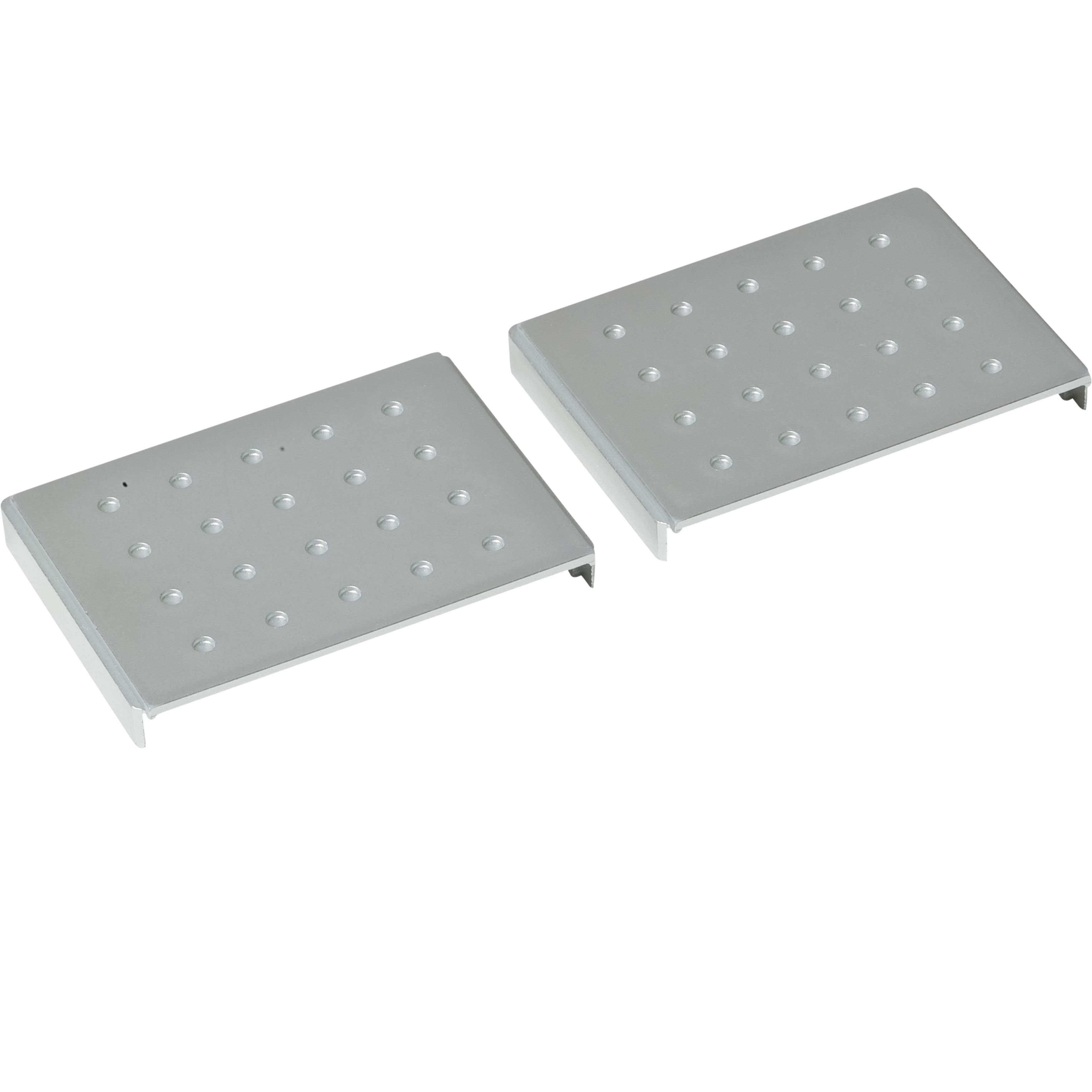 dormakaba Endkappen-Set TS 99 FL, FLR EN 4, Aluminium
