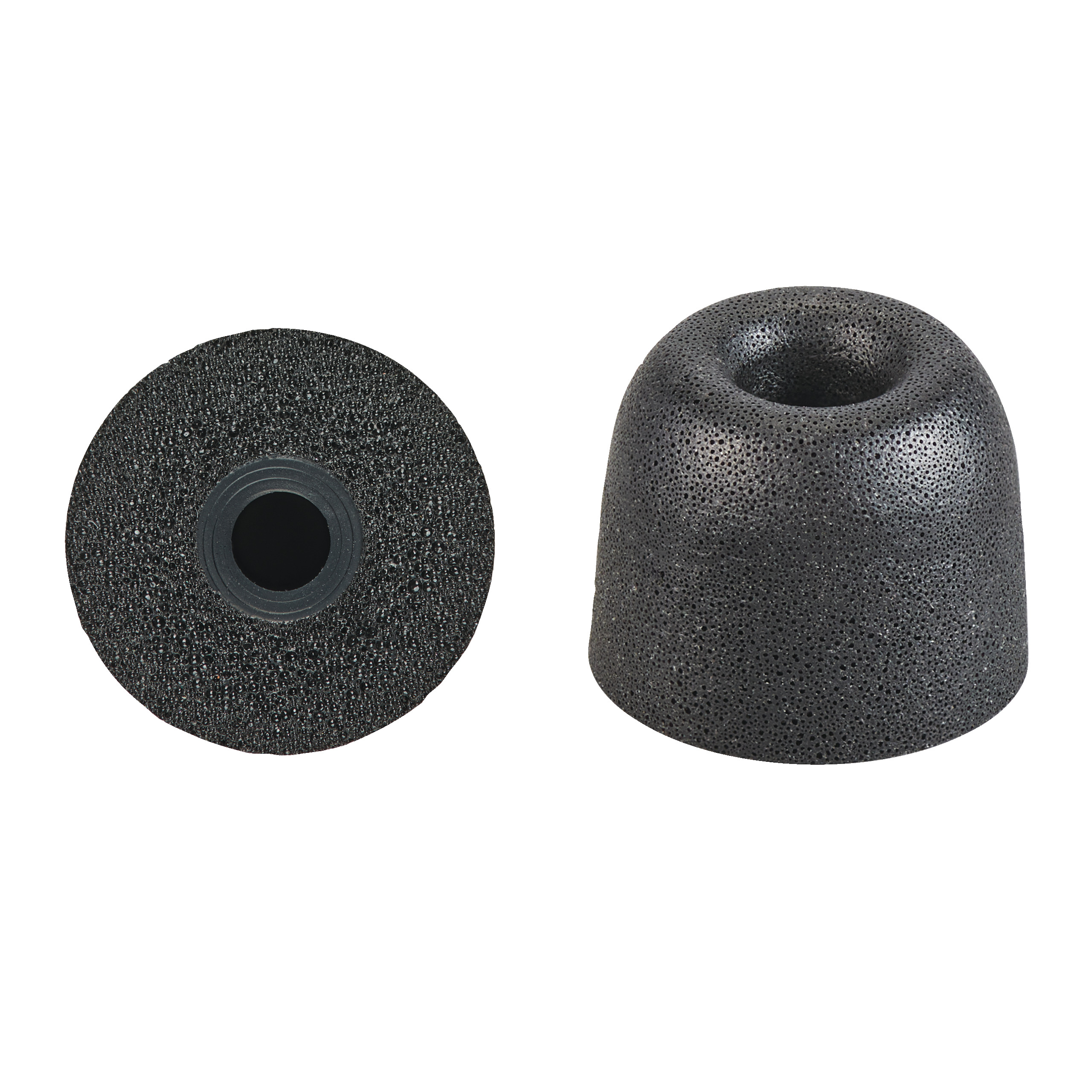 Schaumstoff-Filter, Kegel-Form, Schwarz, Porenstruktur, Hochleistungsfilter